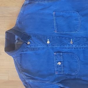 Vintage carhartt field denim jacket size large-xl no tags